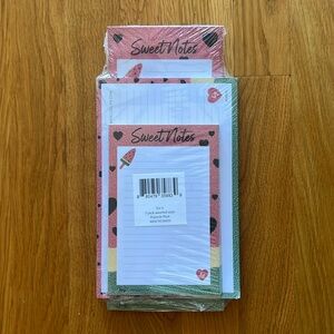 New Lug Doodle 3 Pack Notepads in Popsicle Pink  📝